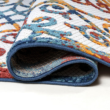 Atrani Scroll Trellis Indoor/outdoor Area Rug